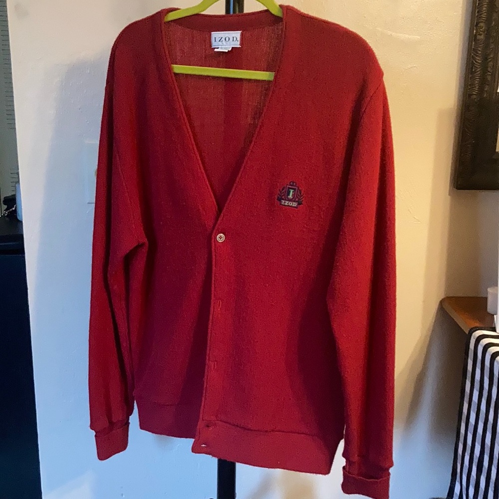 Vintage IZOD cardigan